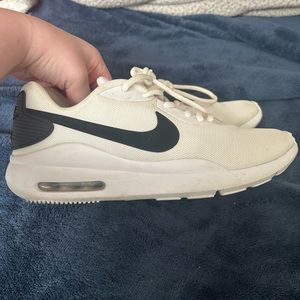 Nike white and black sneakers